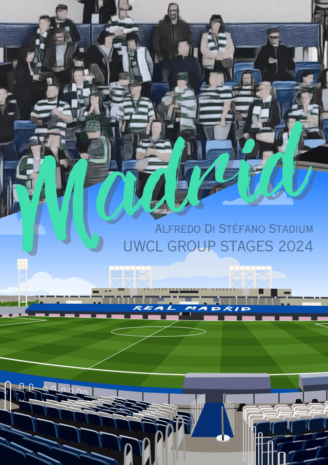 Madrid - A4 Print