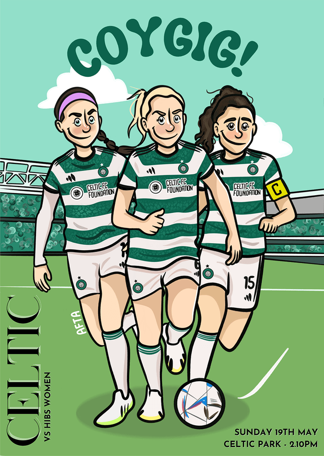 13. Back 3 vs Hibs 19/05/2024